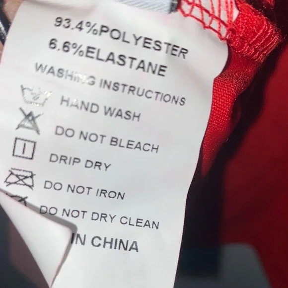 Micas Red Mini Dress - Picture 5 of 5